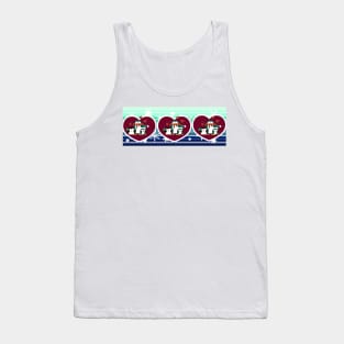 Holiday Penguins Tank Top